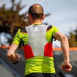 gilet fluo course a pied