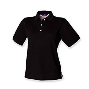 polo de golf noir pour femme