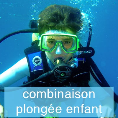 combinaison plongée pour jeune enfant